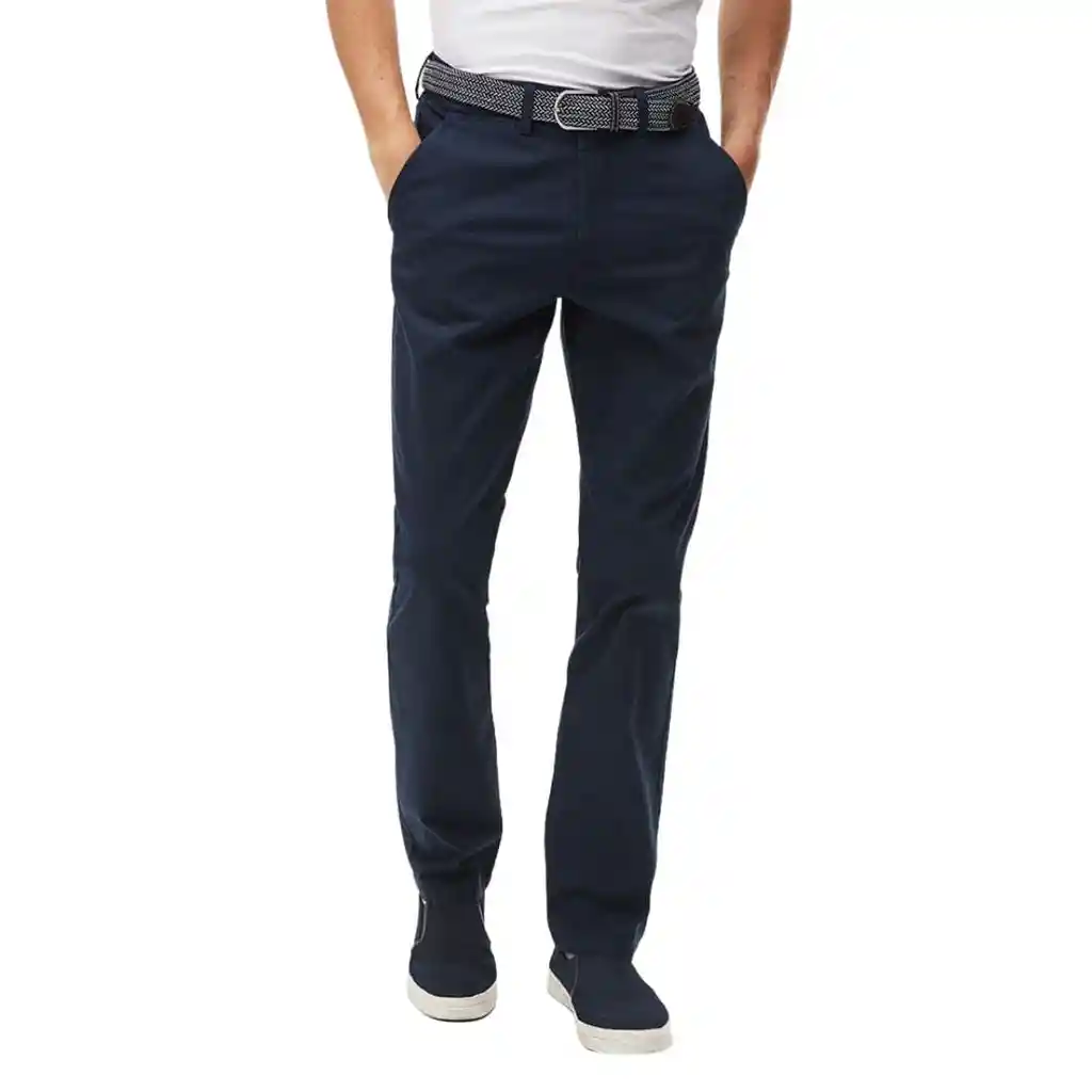 Tommy Hilfiger Talla 31X30 - Pantalon Hombre Essential Tech Corduroy Pant Navy