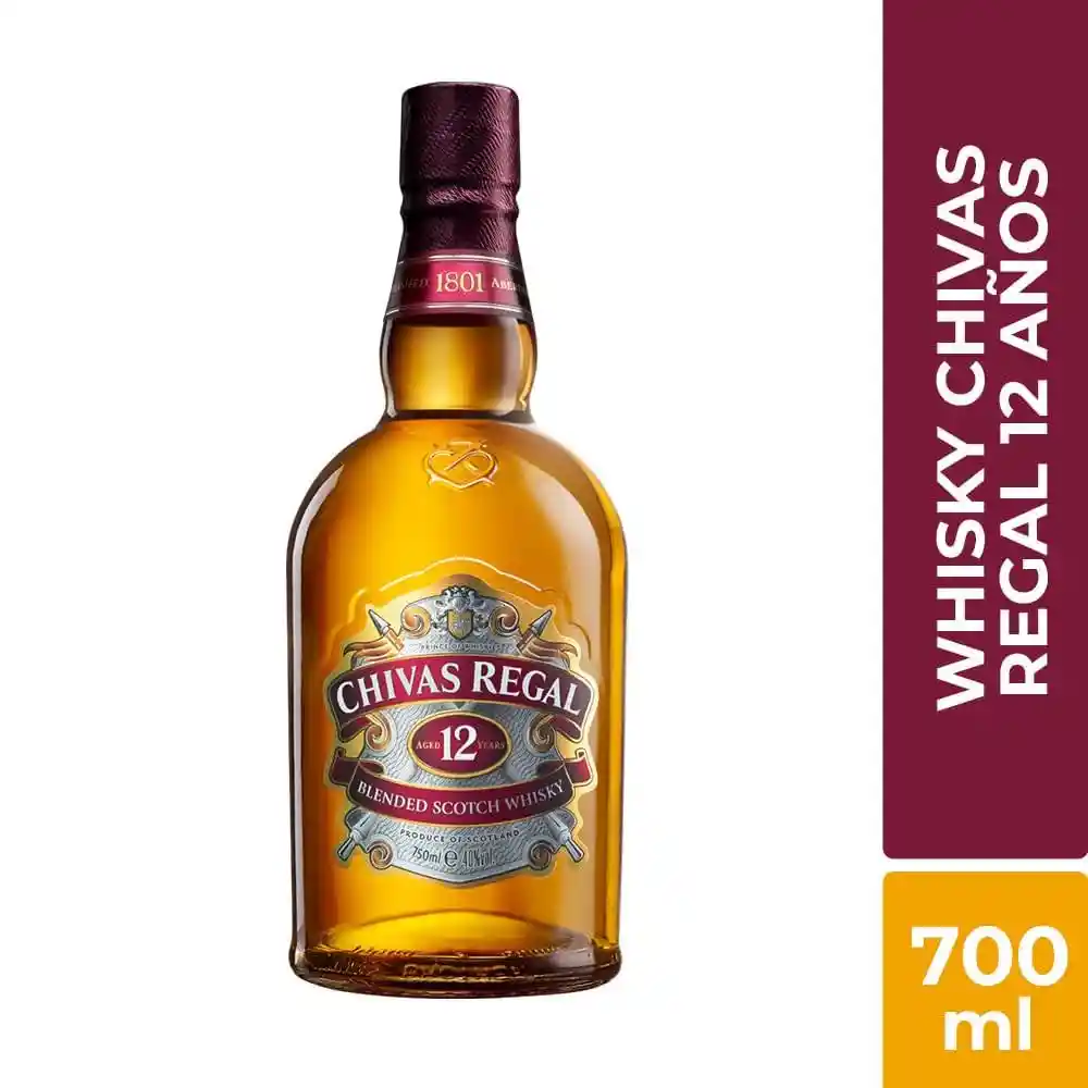 Whisky Chivas Regal 12 Años