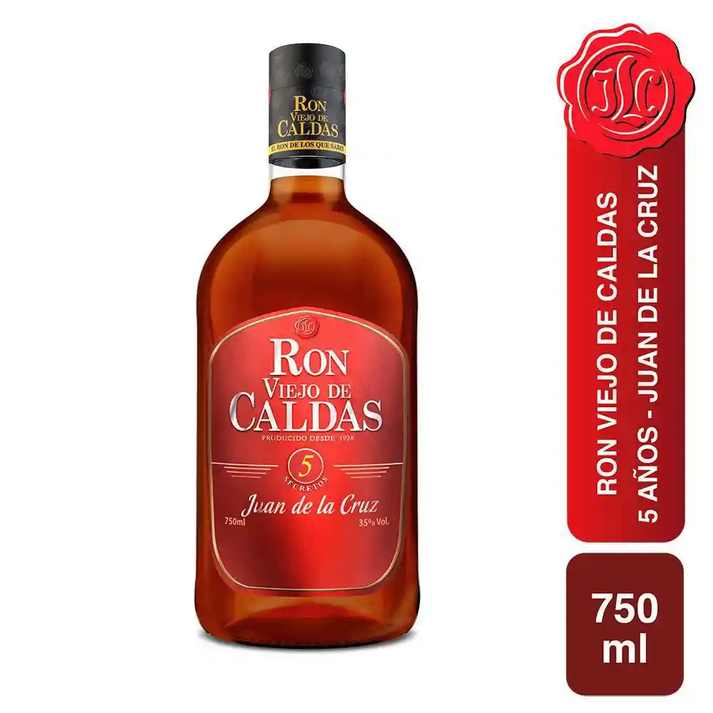 Ron Caldas 5 Años Juan De La Cruz 750ml