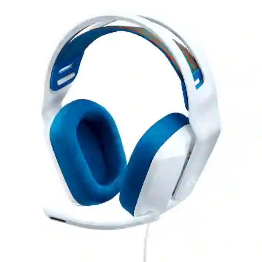 Logitech Diadema Gamer G335 / Color & Confort. Pc. Ps5. Xbox Blanco