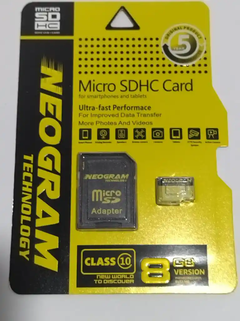 Memoria Micro Sd 8 Gb