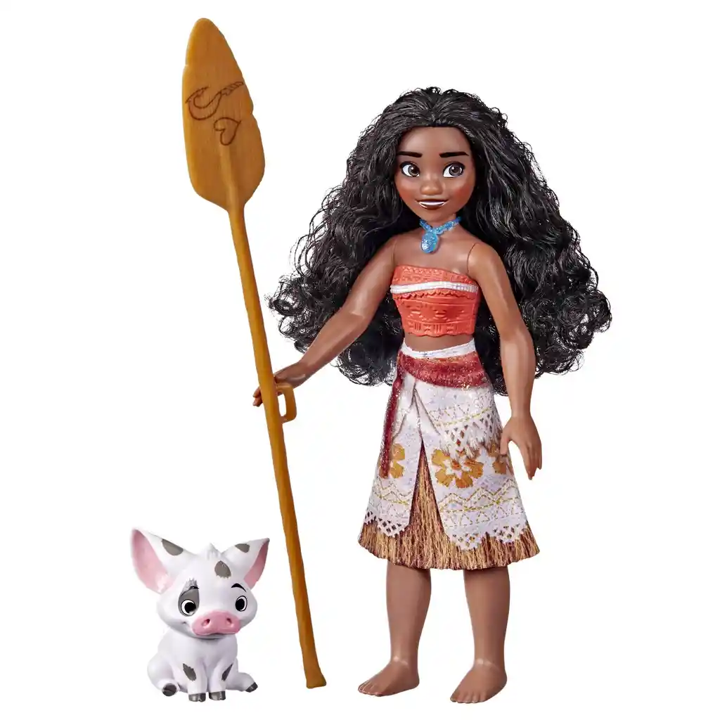 Moana Muñeca Original Aventura Oceano, Pua Y Remo Envio Ya