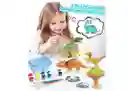 Kit De Pintura De Dinosaurio Para Niños 45 Piezas