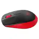 Logitech Mouse Inalambrico M190 Rojo