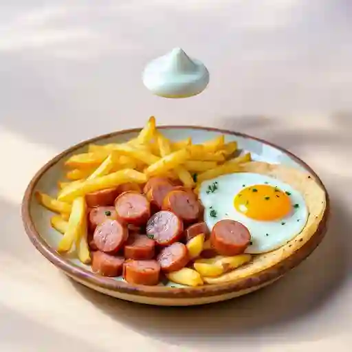 Salchipapa