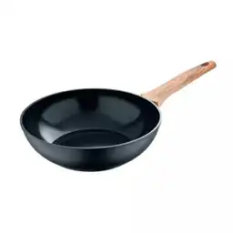 Wok Bergner Fusion Aluminio Forjado Negro 26 cm Bg35754Bkk