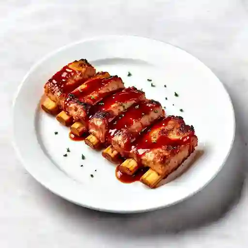 Costillas En Salsa Bbq