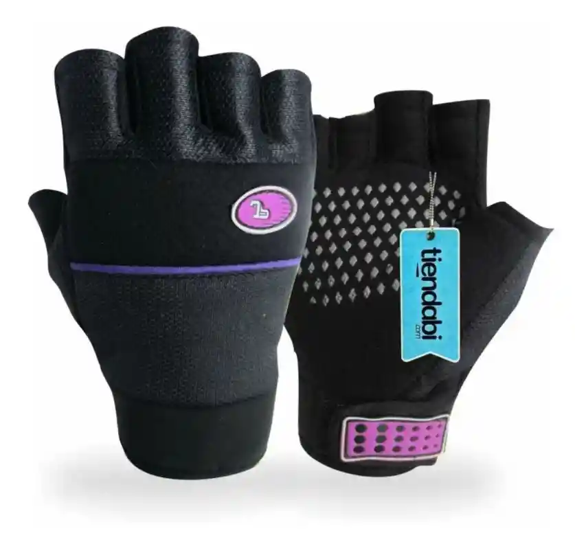 Guantes Para Pesas Gimnasio Gym Fitness Ciclismo Dama