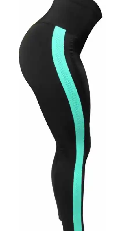 Leggins Deportivo Lycra Pantalón Deporte Moda Mujer Verde