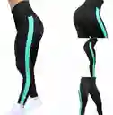 Leggins Deportivo Lycra Pantalón Deporte Moda Mujer Verde