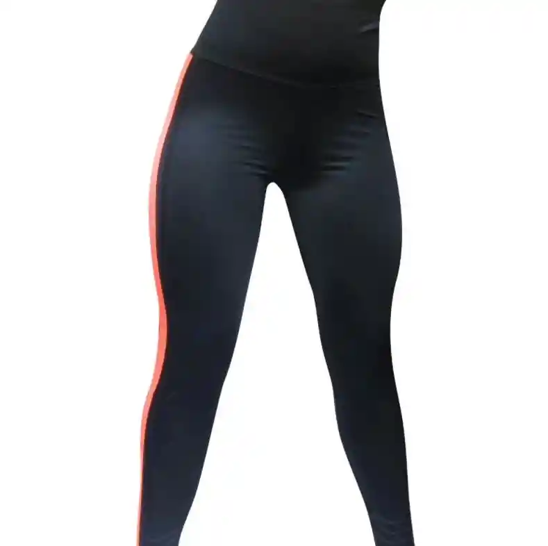 Leggins Deportivo Lycra Deportiva Pantalón Deporte Mujer Rosado Claro