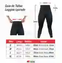 Leggins Deportivo Lycra Pantalón Deporte Mujer Negro