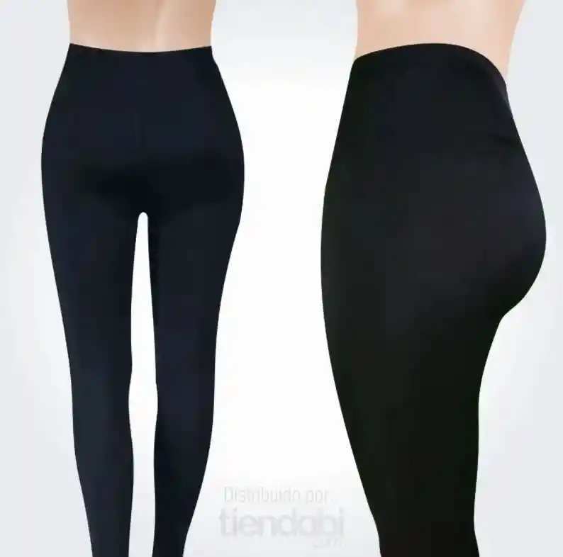 Leggins Térmico Pantalón Mujer Moda Negro