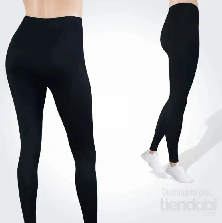 Leggins Térmico Pantalón Mujer Moda Negro