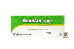 Doxidan Tabletas 200mg Caja Por 20 Tabletas