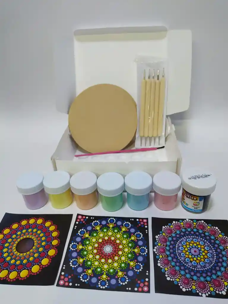 Kit Mandalas Puntillismo