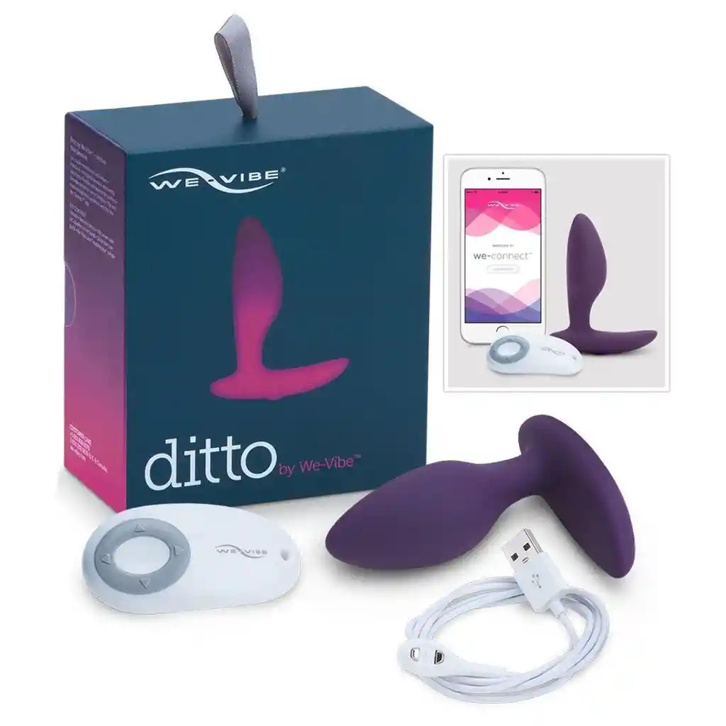 We Vibe Ditto Vibrador Plug Anal