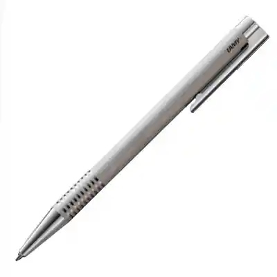 Lamy Portaminas Logo Plata Cepillado