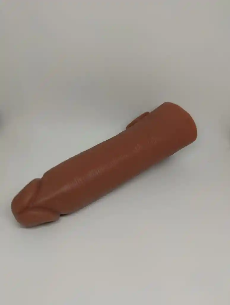 Funda Extensora Para Pene Realista Con Vibración
