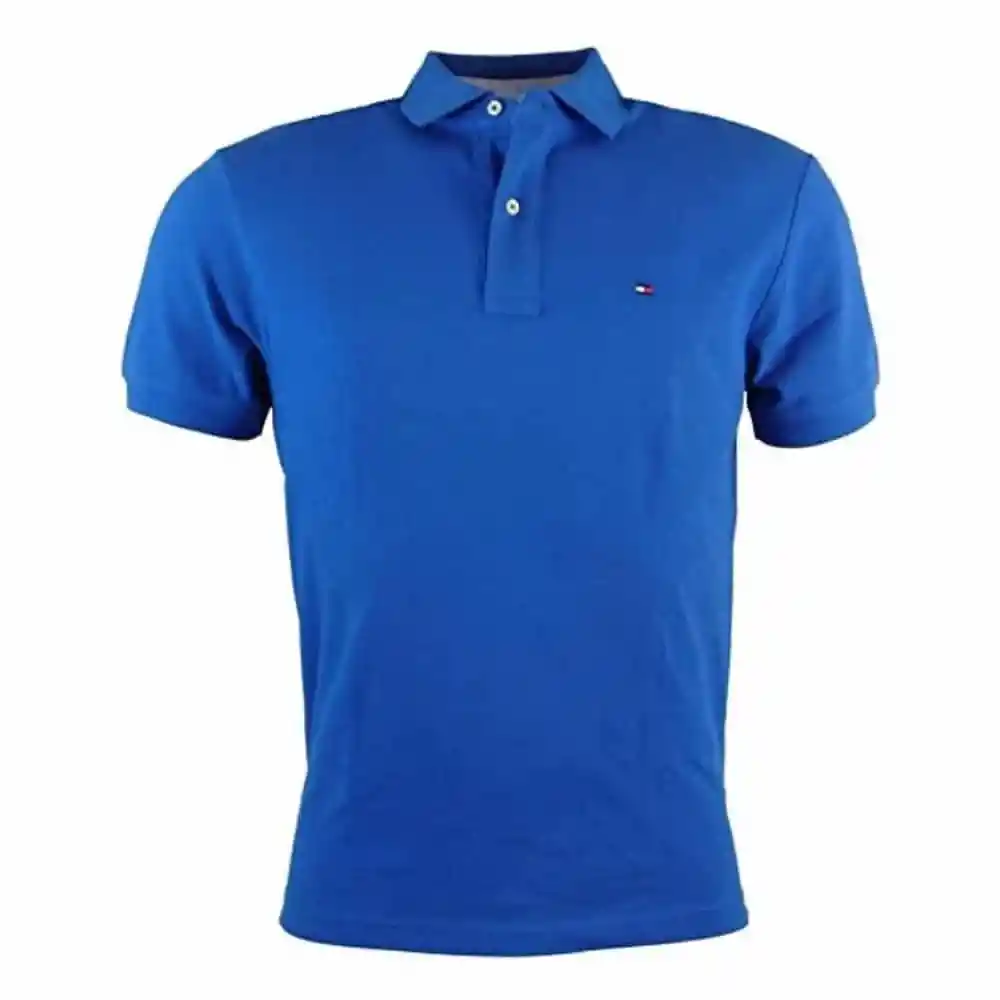 Tommy Hilfiger Talla S - Polohombre Classic Fit Ivy Round Blue