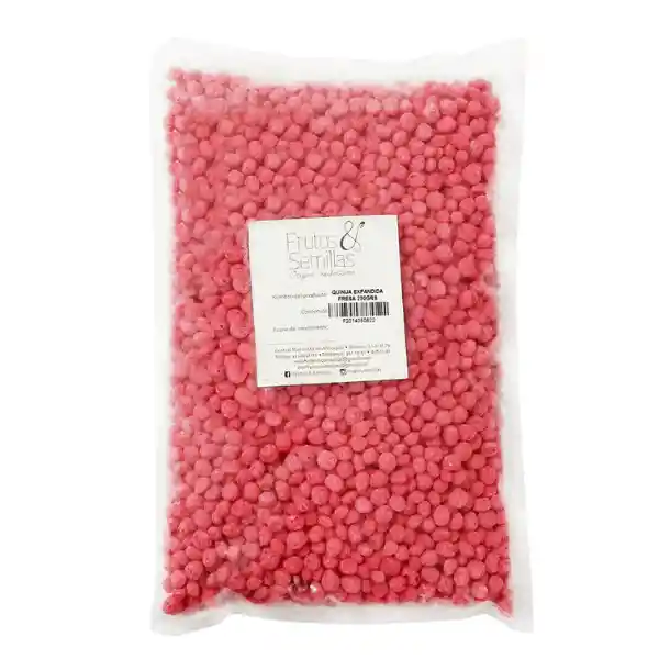 Quinua Pop Fresa 100 Grs – Frutos Y Semillas