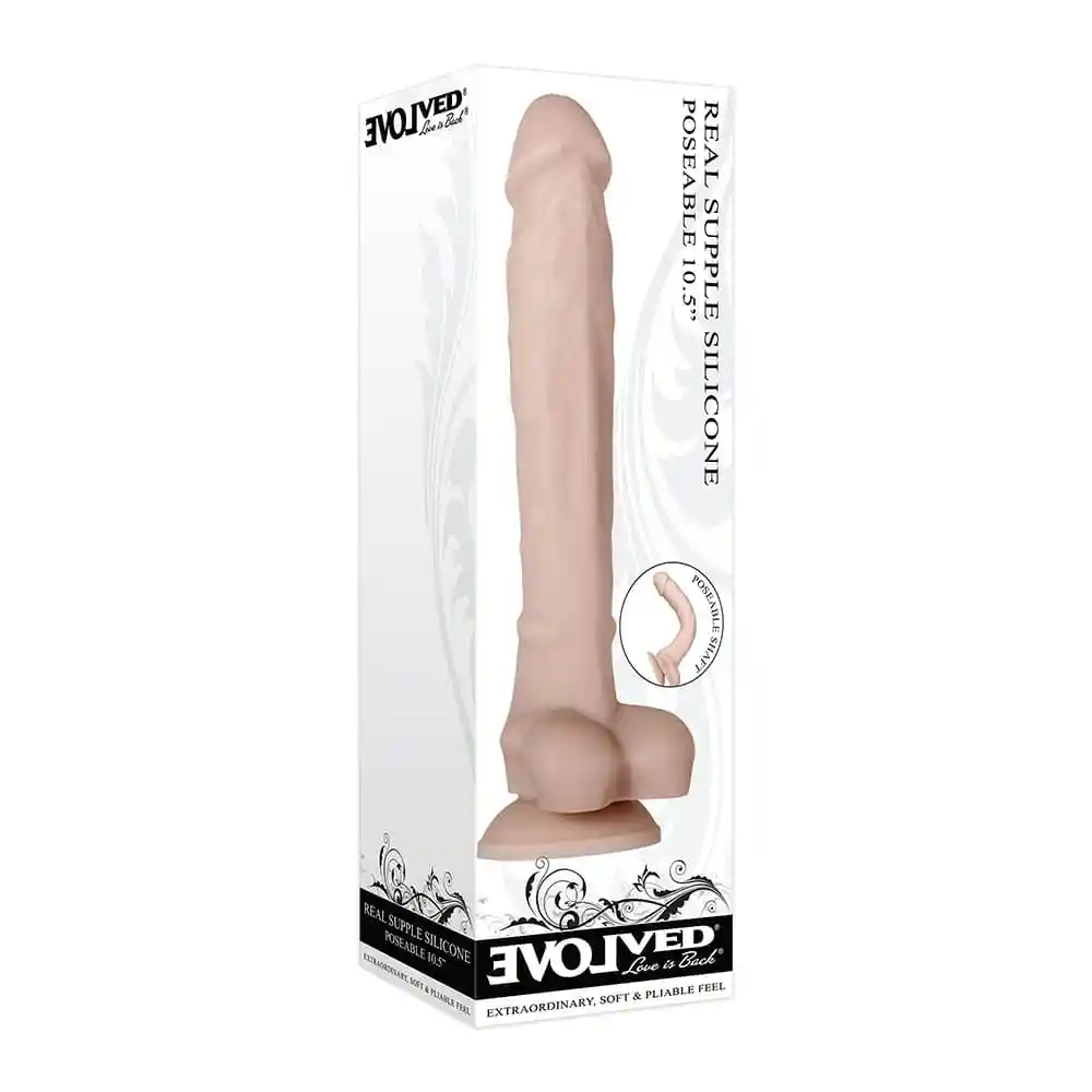 Dildo Realista Super Flex 10.5" Color Piel