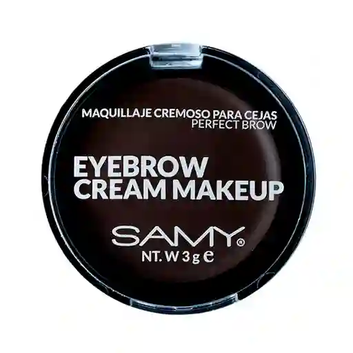 Samy Maquillaje Cremoso Para Cejas Oscuro N. 2 X 4g