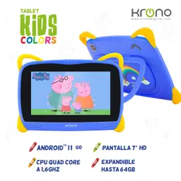 Tablet Para Niños Krono Kids 7 Pulgadas Android 11