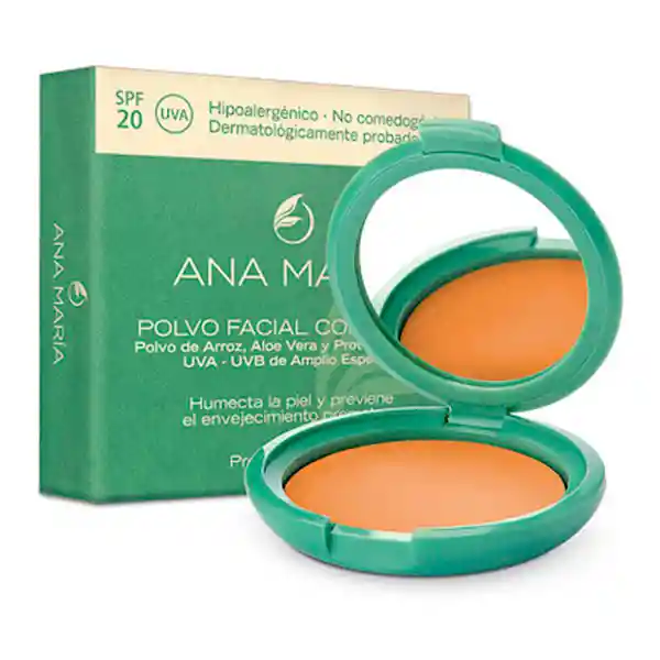 Ana Maria Polvo Facial Compacto Sandalo 22g X15g