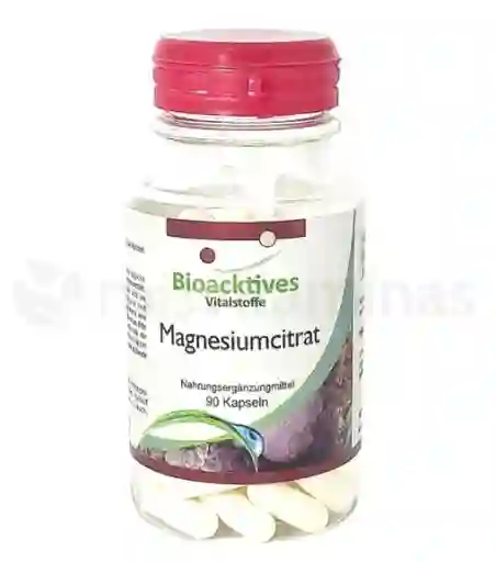 Citrato De Magnesio Aleman 90 Capsulas Bioacktives