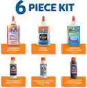 Kit Slime Collection Elmers 6 Unidades Lavable Pegamento