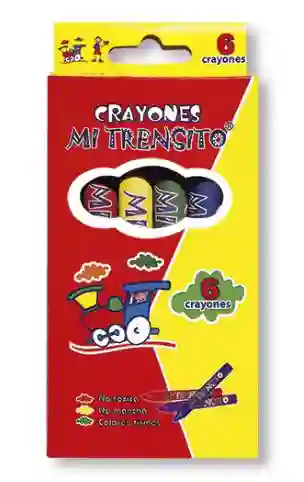 Crayon Mi Trensito Cj X 6 Corto