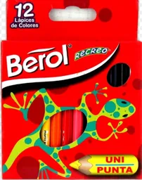 Color Colores Berol Recreo Unipunta Corto Caja X 12 Unidades