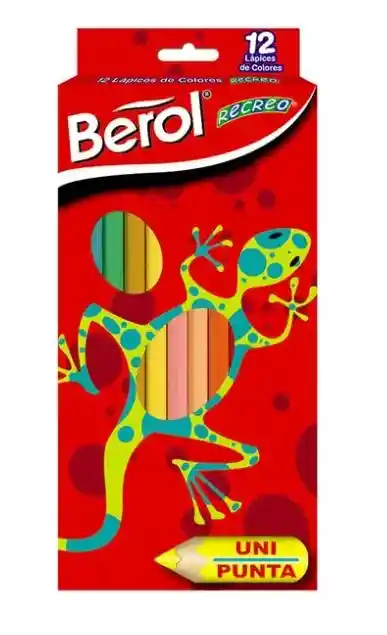 Colores Color Berol Recreo X12 Uni Punta