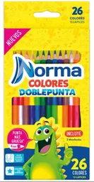 Color Colores Norma Doble Punta Caja X 12 Unidades