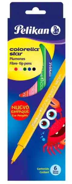 Marcador Plumon Pelikan X6