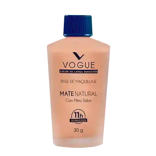 Vogue Base Liquida Mate Canela X 30ml