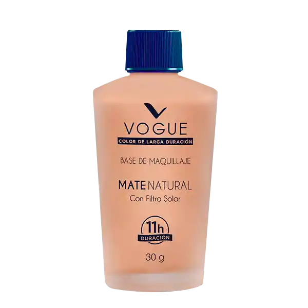 Vogue Base Liquida Mate Canela X 30ml