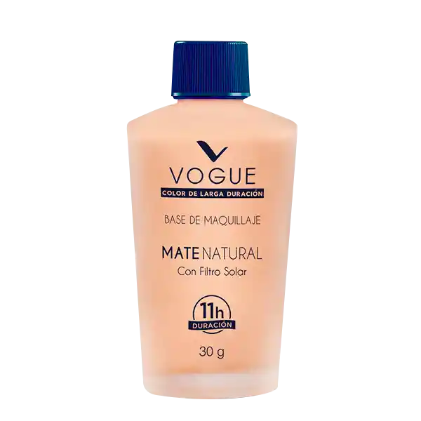 Vogue Base Liquida Mate Natural X 30ml