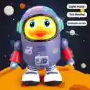 Robot Bailarín Pato Espacial Con Luces Astronauta