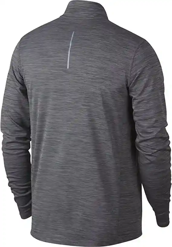 Nike Talla M - Buzodri-Fit Men 1/2 Zip Running Mystic Gray