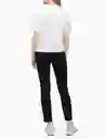 Camiseta Mujer Calvin Klein Mirror Monogram Logo Baby T-shirt White