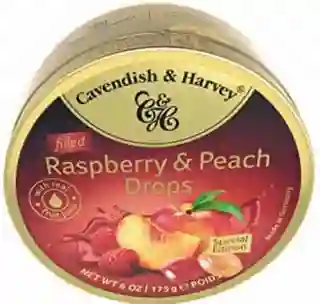 Dulce Cavendish & Harvey Raspberry Y Peach Drops 175g