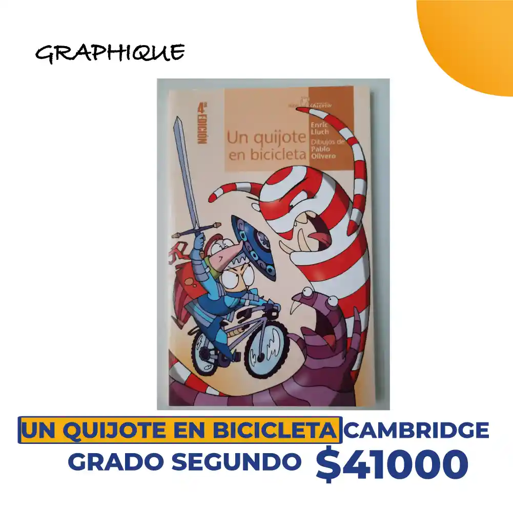 Un Quijote En Bicicleta Cambridge Grado Segundo