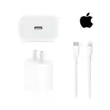 Cargador Completo Iphone 25w Lightning