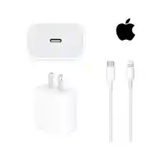 Cargador Completo Iphone 25w Lightning
