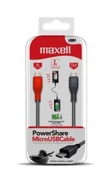 Maxell Power Share Micro Usb Cable Marca