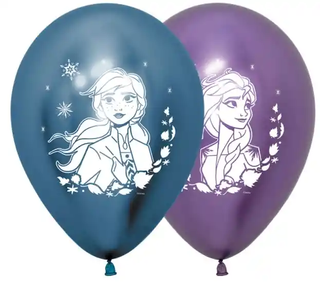 Bombas Globos Latex R-12 Frozen X 10 Sempertex Fiestas