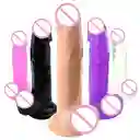 Dildo Consolador Con Chupa 22cm