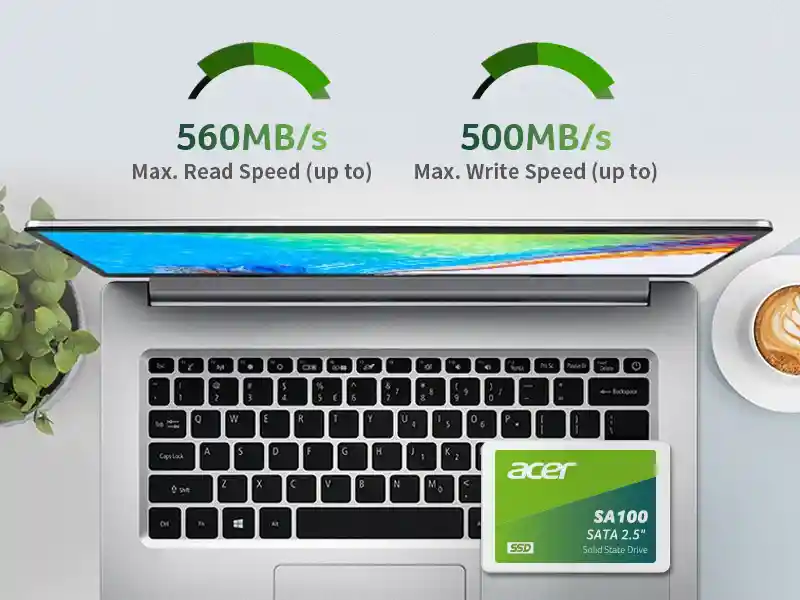 Ssd 480gb Acer Sa100 560mb/s Disco Estado Solido